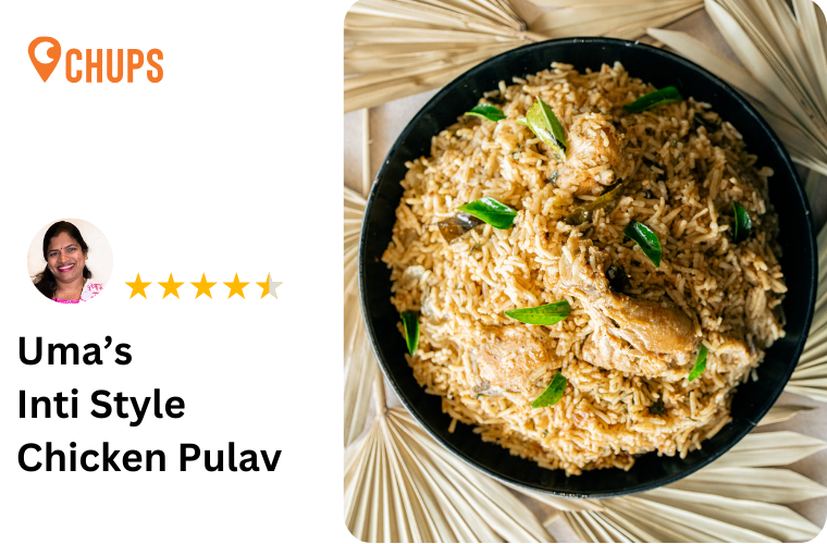 Inti style chicken pulav
